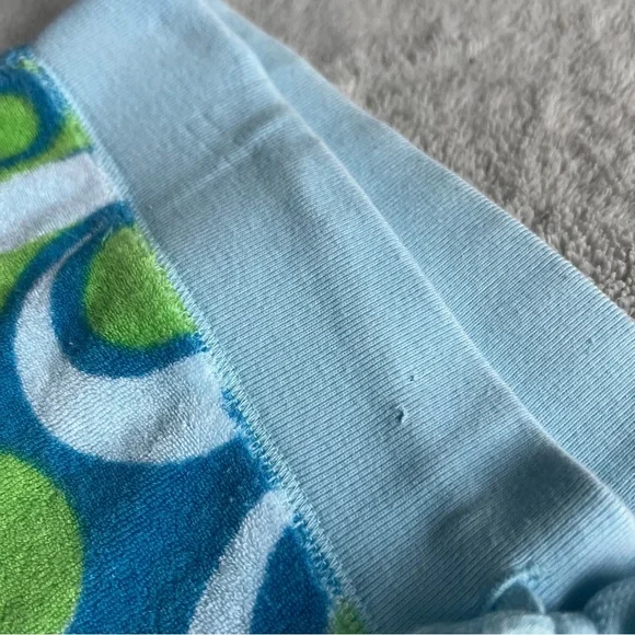 PINK Victoria's Secret Vintage Y2K Retro Hippie Paisley Swirl Terry Towel Pants - Picture 7 of 14